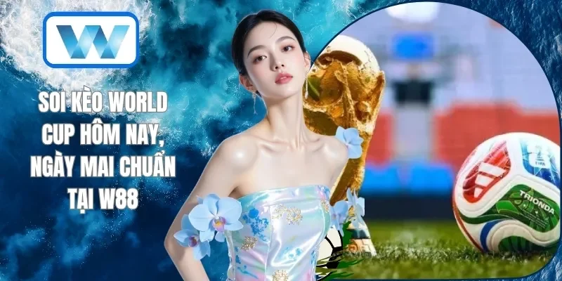 Soi kèo World Cup hôm nay, ngày mai chuẩn tại W88